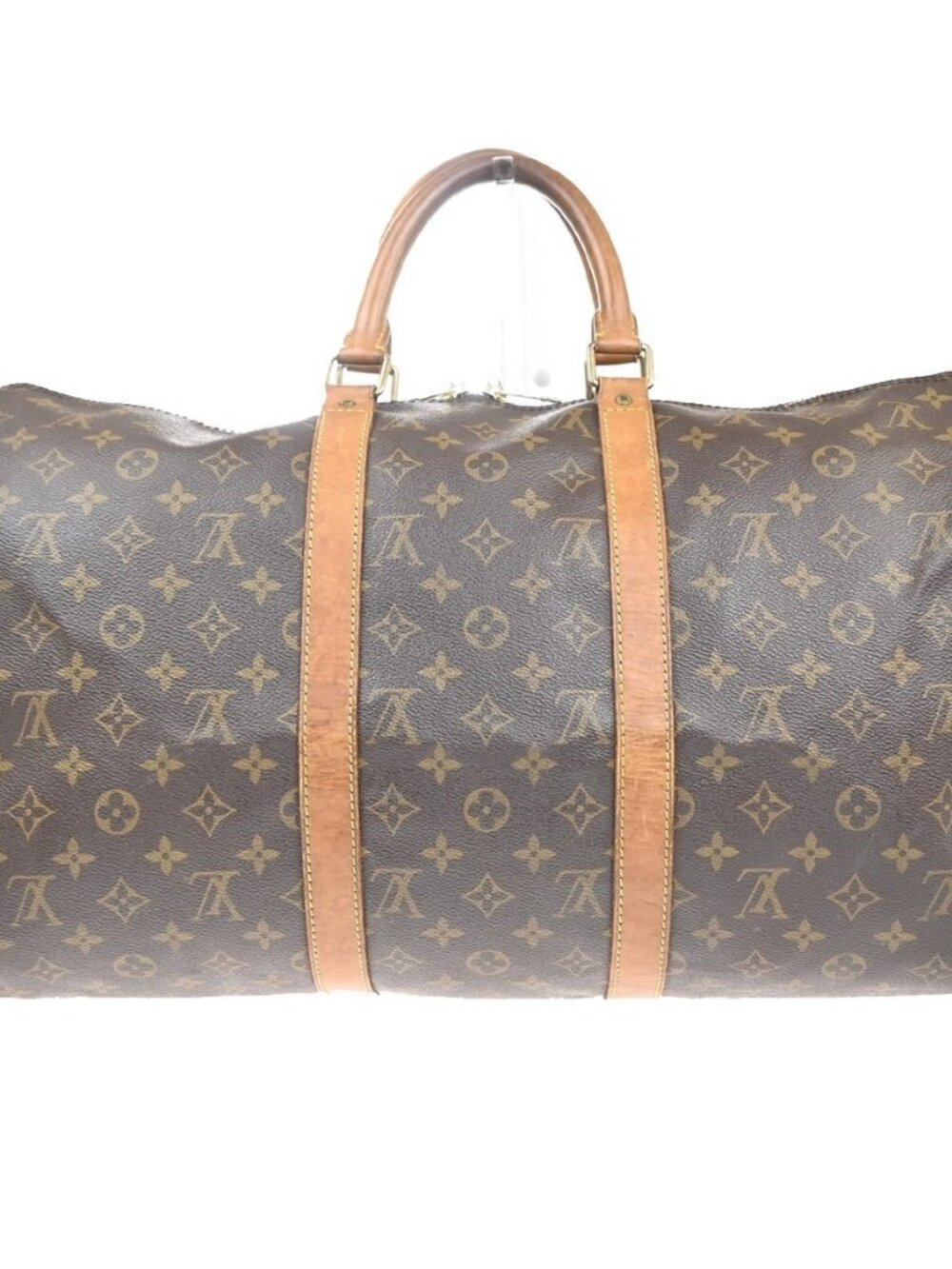 LOUIS VUITTON Keepall 50 Travel Hand Bag Monogram Leather Brown M41426 84MA513 - Picture 4 of 16